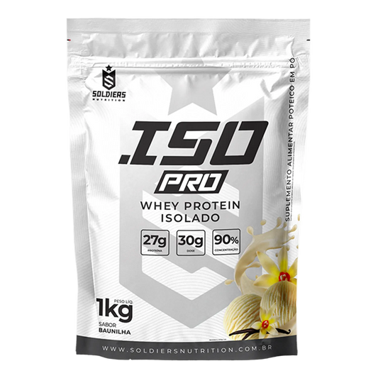 Whey Protein ISO PRO 90% ISOLADO - 1Kg
