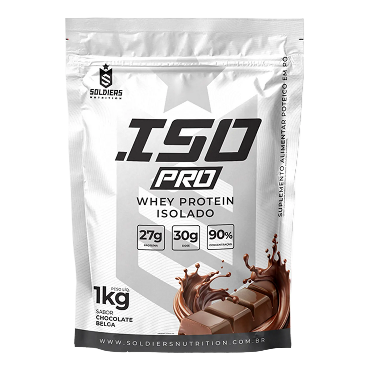 Whey Protein ISO PRO 90% ISOLADO - 1Kg