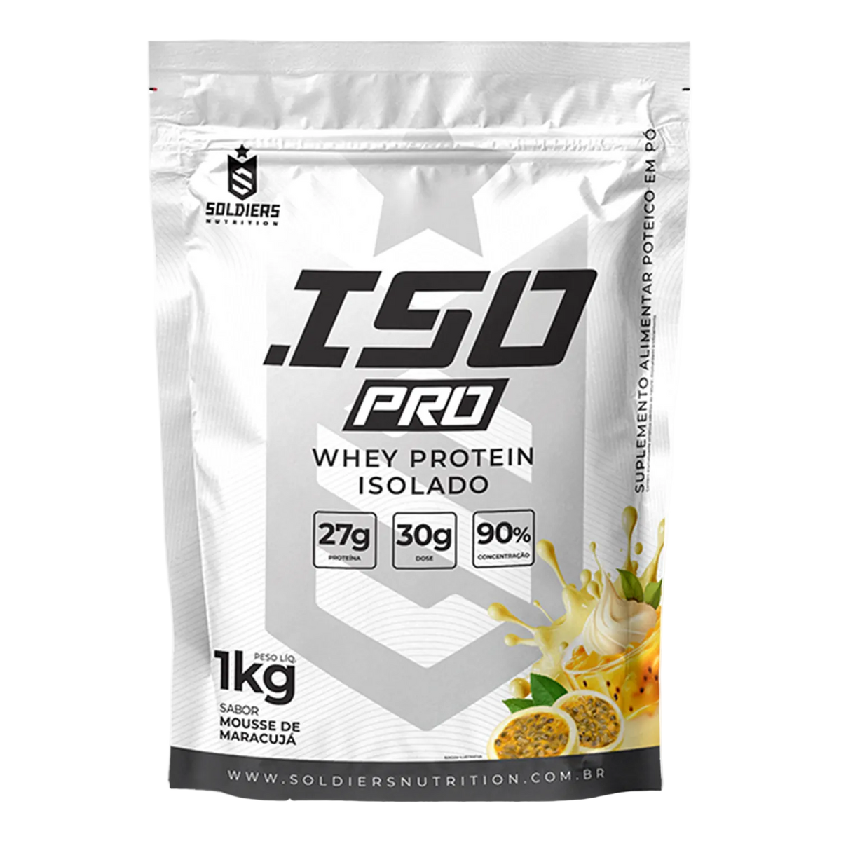 Whey Protein ISO PRO 90% ISOLADO - 1Kg