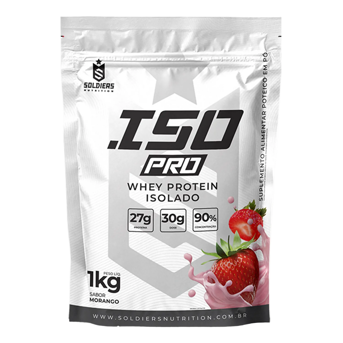 Whey Protein ISO PRO 90% ISOLADO - 1Kg
