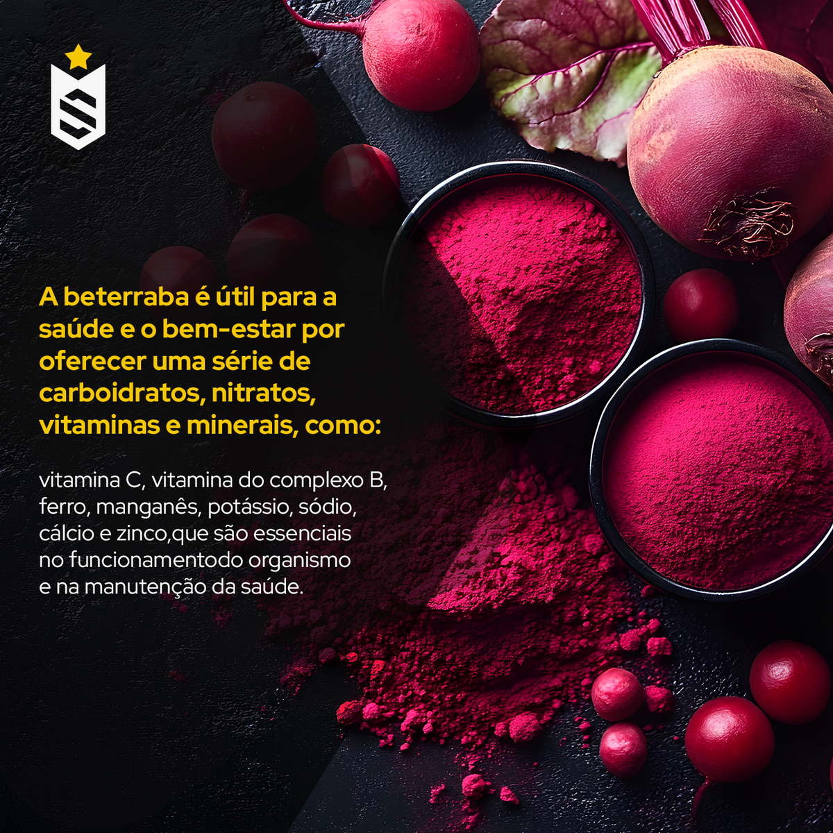 Beterraba em Pó - 1Kg
