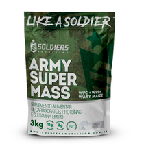 Hipercalórico Army Super Mass 3Kg - Soldiers Nutrition