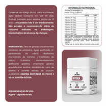 Kit Multivitamínico AZ com Ômega 3 30 Caps + Complexo B 30 Caps - Íntera Daily