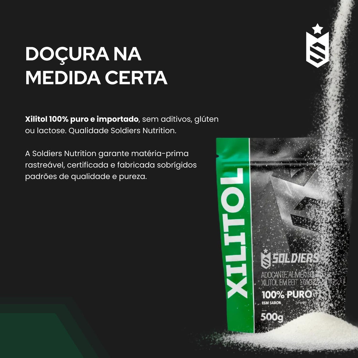 Xylitol 100% Puro - 500g