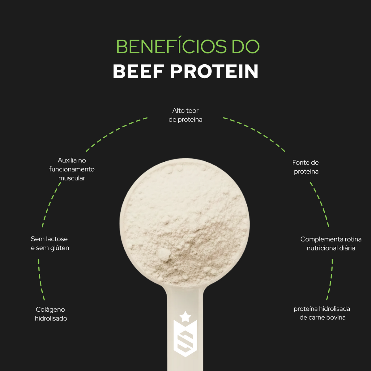 Beef Protein 26g Proteína - 900g