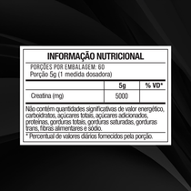 Kit Creatina Monohidratada Pote 300g - 2Un