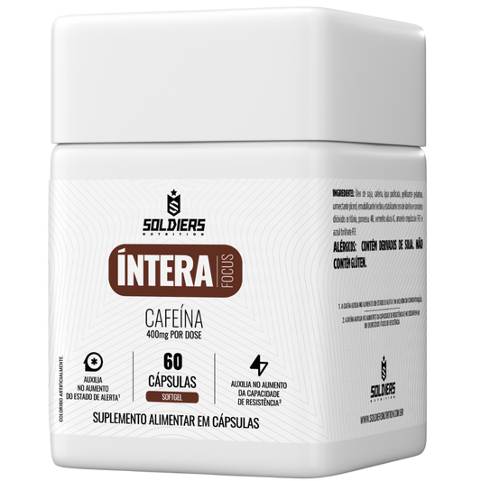 Cafeína 200mg 60 Cáps - Íntera Focus