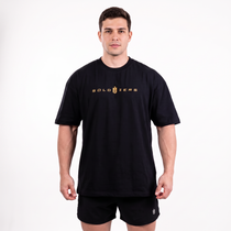 Camiseta Oversized Golden Emblem
