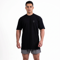 Camiseta Oversized SN Grey  Emblem