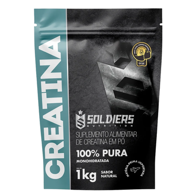 Creatina Monohidratada 100% Pura - 1Kg
