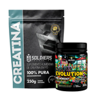 Kit Creatina 250g + Pré Treino Evolution 300g 7