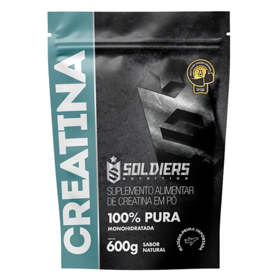 Creatina Monohidratada 100% Pura - 600g