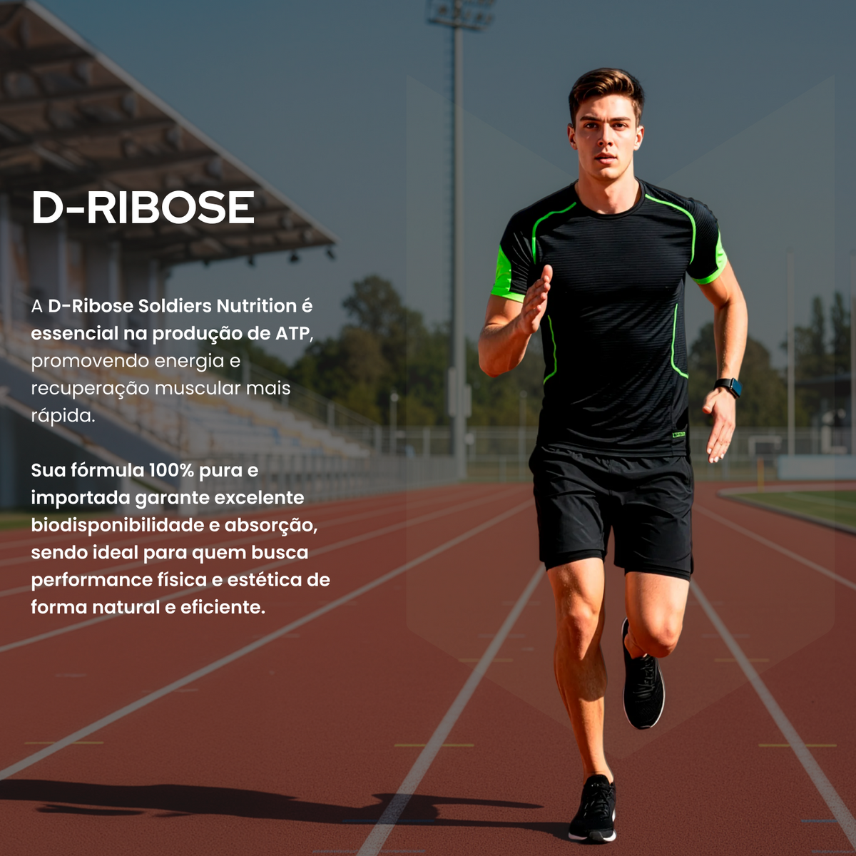 D - Ribose 100% Puro - 1Kg