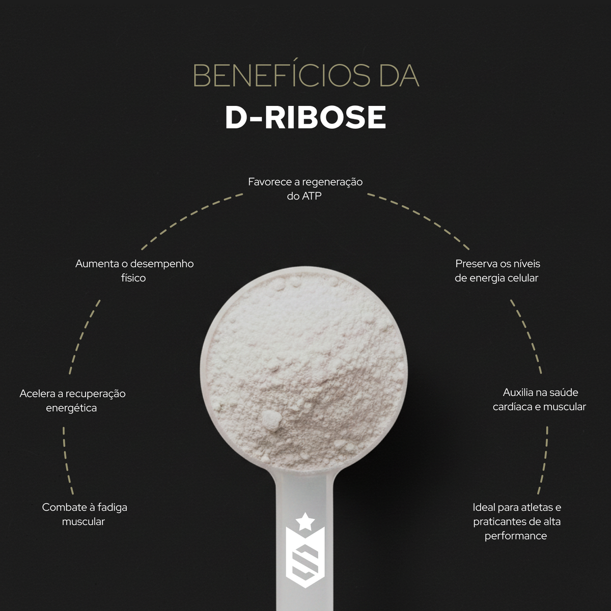 D - Ribose 100% Puro - 1Kg