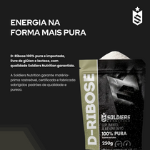 D - Ribose 100% Puro - 250g