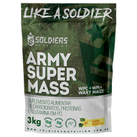 Hipercalórico Army Super Mass 3Kg - Soldiers Nutrition