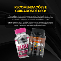Kit Femme Burn 90 Tablets + Thermo Dark 60 Cápsulas