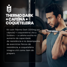 Kit Thermo Dark 200mg Cafeína 60 Cáps + Coqueteleira Slim Like a Soldier 600ml 2