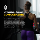 Kit Cafeína 60 Cáps + Ômega 3 com Coenzima Q10 60 Cáps 3
