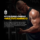 Kit Colágeno 500g + Ômega 3 60 Cáps + Multivitaminico 60 Cáps 2