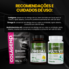 Kit Colágeno 500g + Ômega 3 60 Cáps + Multivitaminico 60 Cáps 5