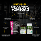 Kit Colágeno 500g + Ômega 3 60 Cáps + Multivitaminico 60 Cáps 4