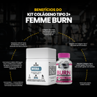 Kit Colágeno Tipo II 30 Cáps + Femme Burn 90 Tabletes 5