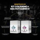 Kit Colágeno Tipo II 30 Cáps + Multivitamínico Cabelos e Unhas 30 Cáps 5
