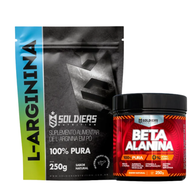 Kit Arginina 250g + Beta Alanina 250g