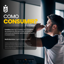 Kit Creatina 250g + Multivitamínico 60 Cáps