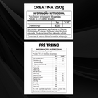 Kit Creatina 250g + Pré Treino Evolution 300g 5