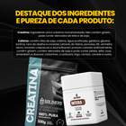 Kit Creatina Monohidratada 500g + Cafeína 400mg 60 Cáps 5