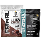 Kit Whey Protein Primal 1kg + Creatina Monohidratada 600g 1