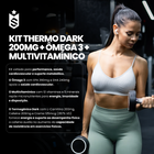 Kit Thermo Dark + Ômega 3 + Multivitamínico - 60 Cáps 2