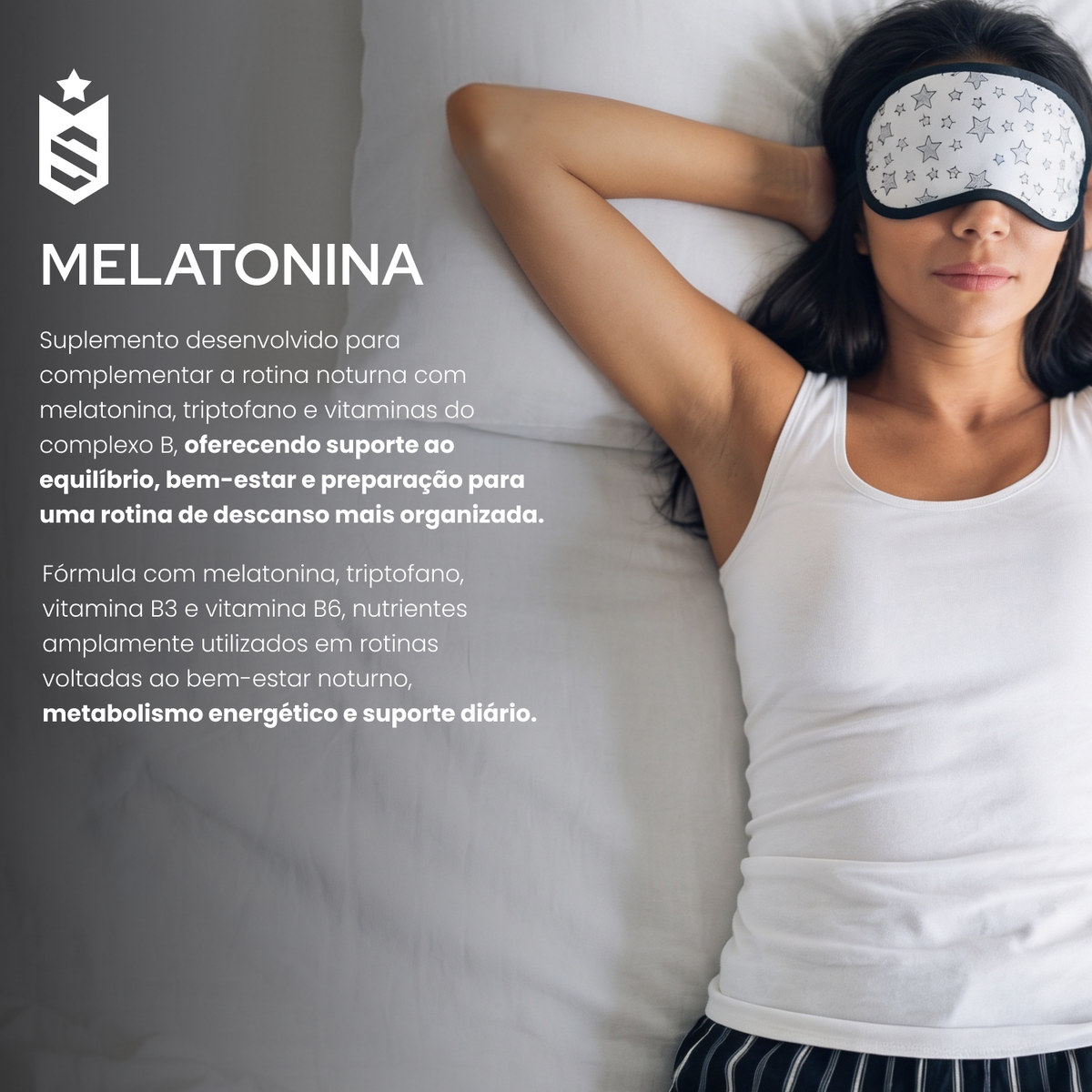 Melatonina com L-Triptofano 30 Cáps - Íntera Night