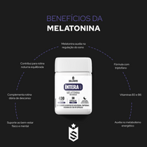 Melatonina com L-Triptofano 30 Cáps - Íntera Night