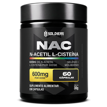 NAC N-Acetil L-Cisteína Selênio + Molibdênio 60 Cáps
