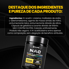 NAC N-Acetil L-Cisteína Selênio + Molibdênio 60 Cáps 6