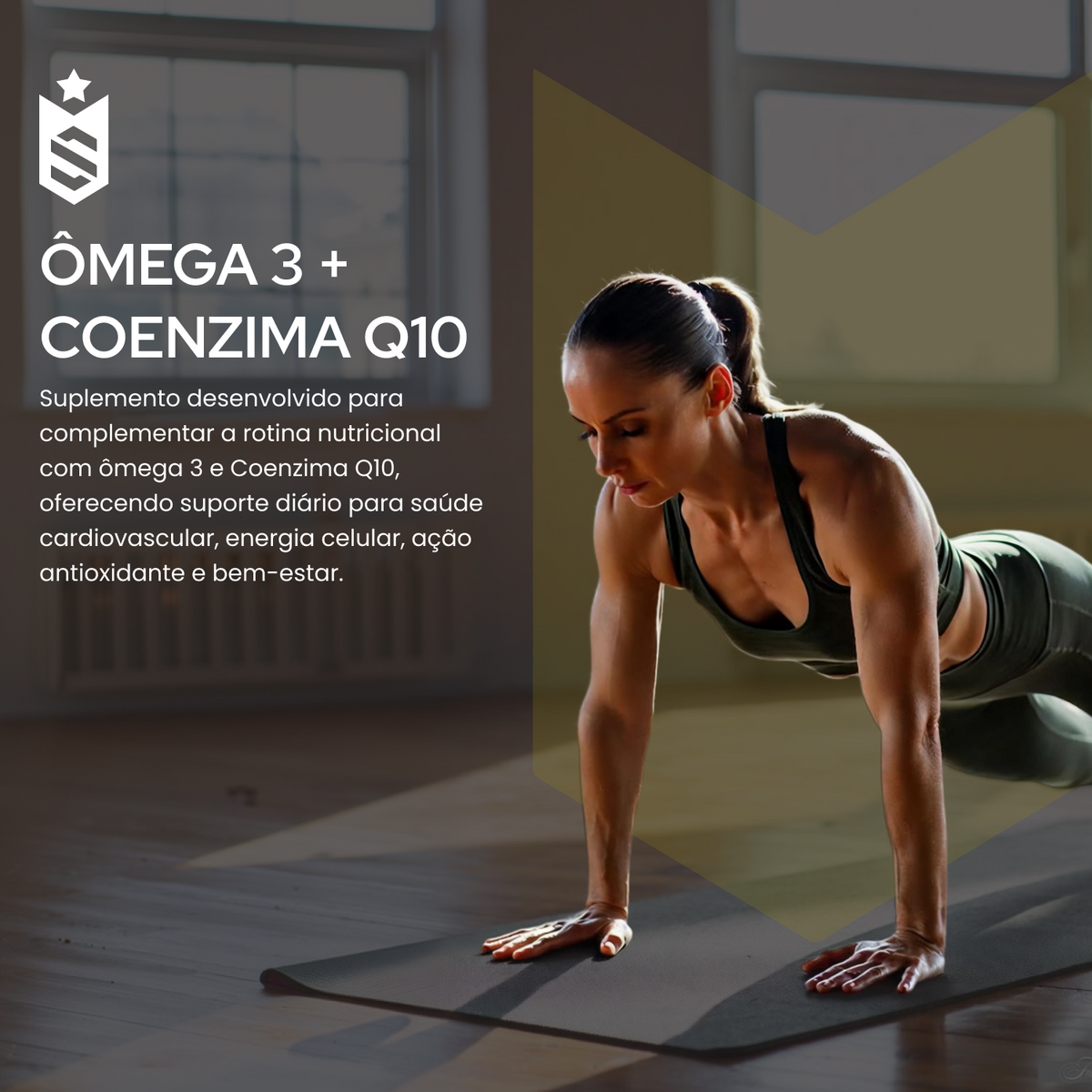 Ômega 3 + Coenzima Q10 60 Cáps - Íntera Daily