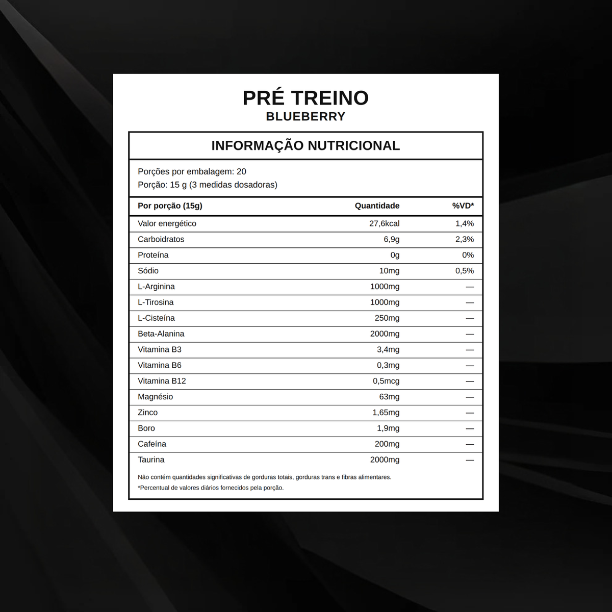 Pré-Treino Evolution Pré Workout 300g - Blueberry