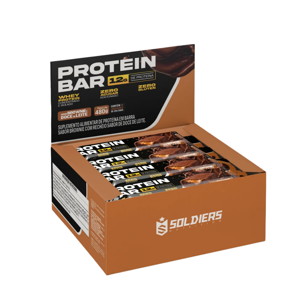Barra de Proteína Protein Bar 40g - Display c/12un