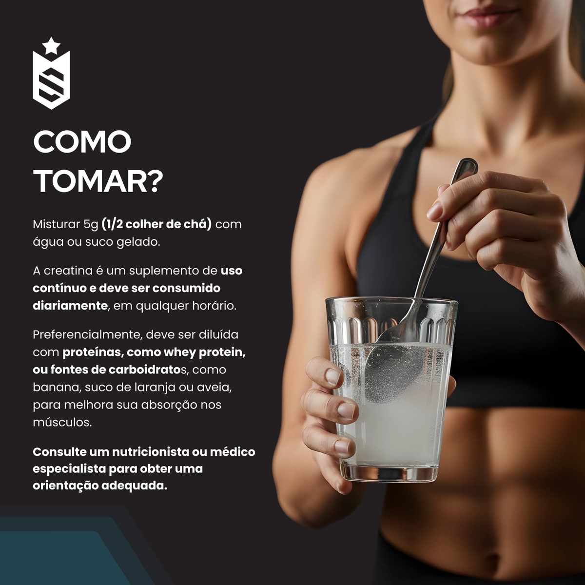 Creatina Monohidratada 100% Pura Sachês 5g - 30Un
