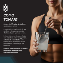 Creatina Monohidratada 100% Pura Sachês 5g - 30Un