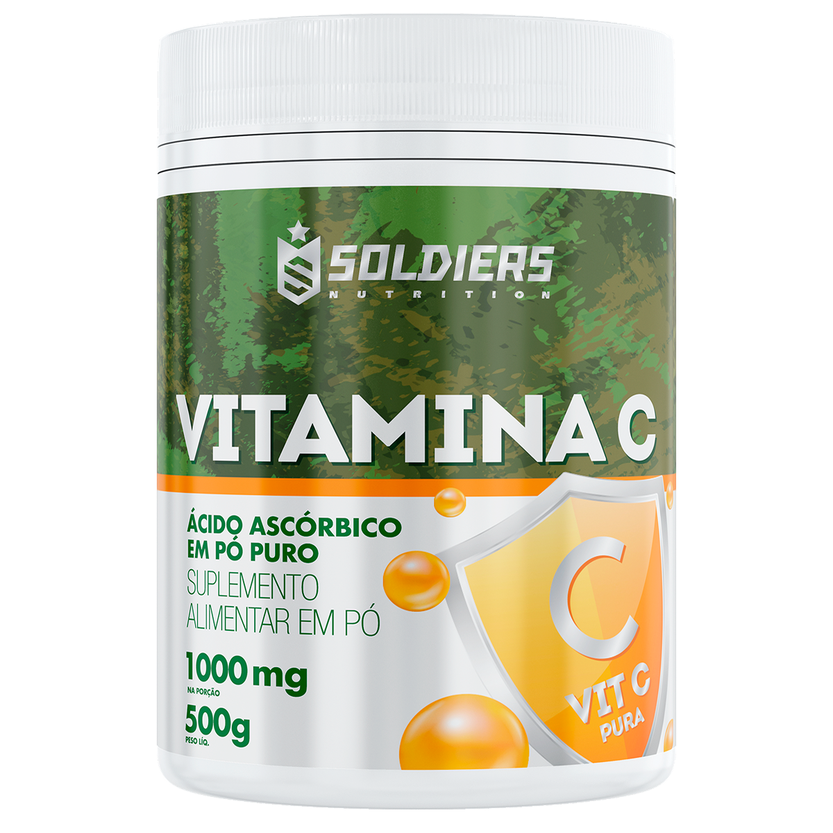 Vitamina C em pó 1000mg