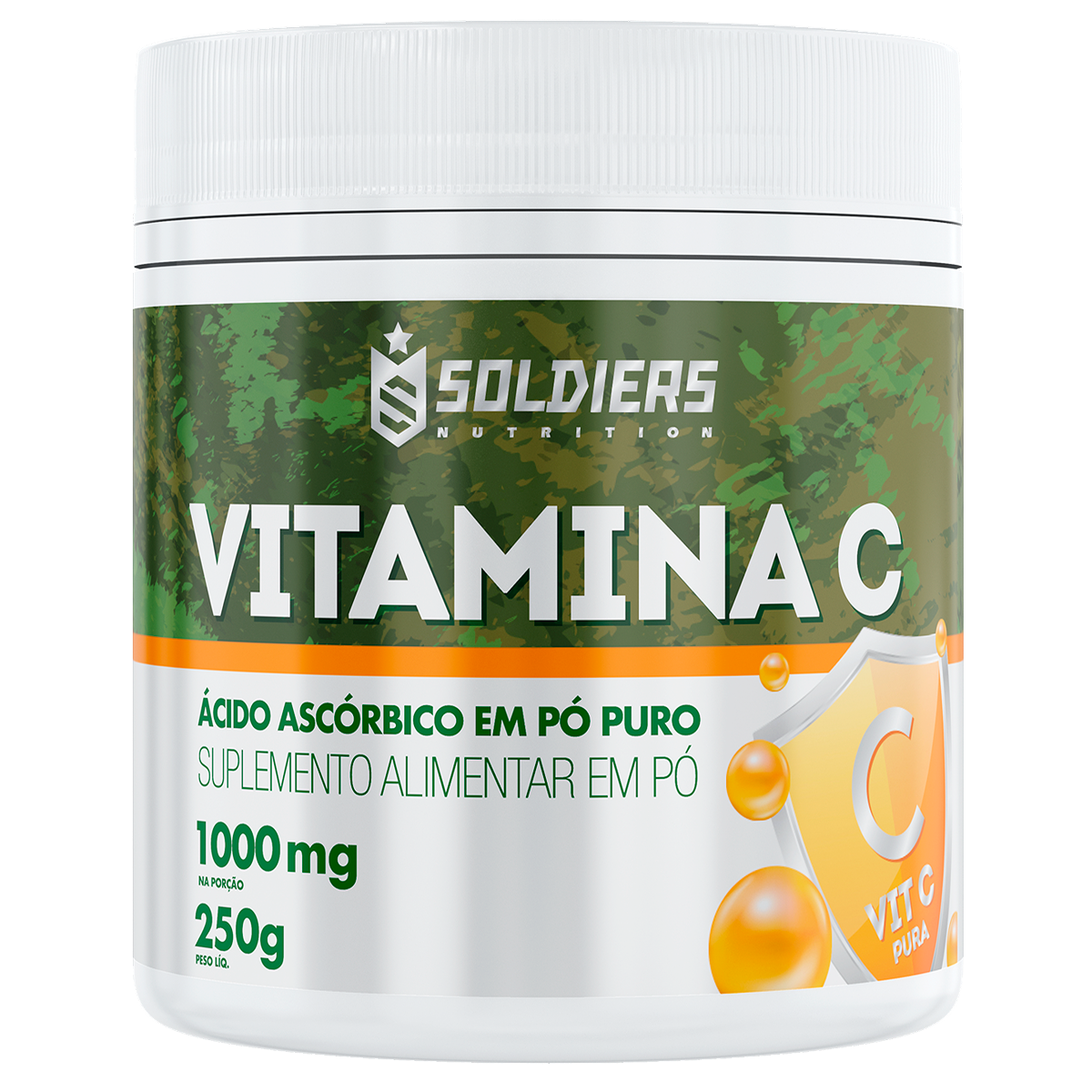 Vitamina C em pó 1000mg
