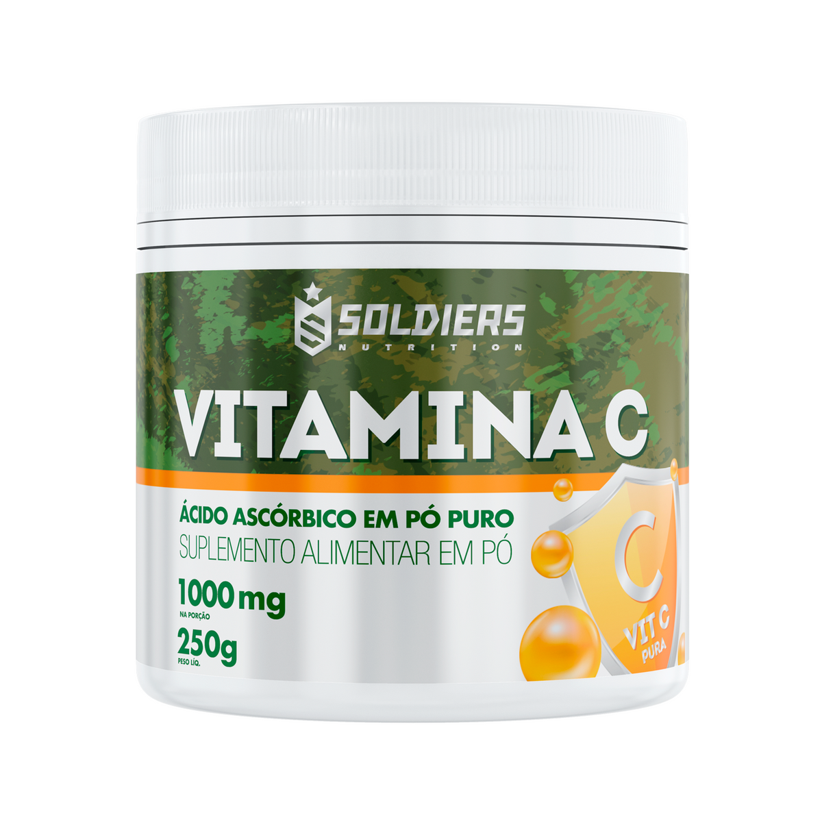 Vitamina C em pó 1000mg