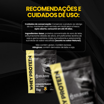 Whey Protein Concentrado 1kg - Baunilha