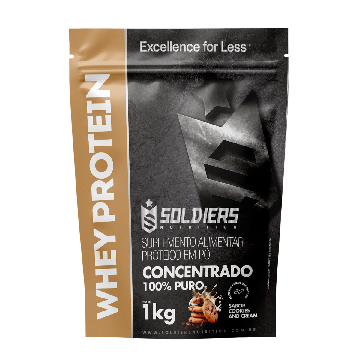 Whey Protein Concentrado - 1kg
