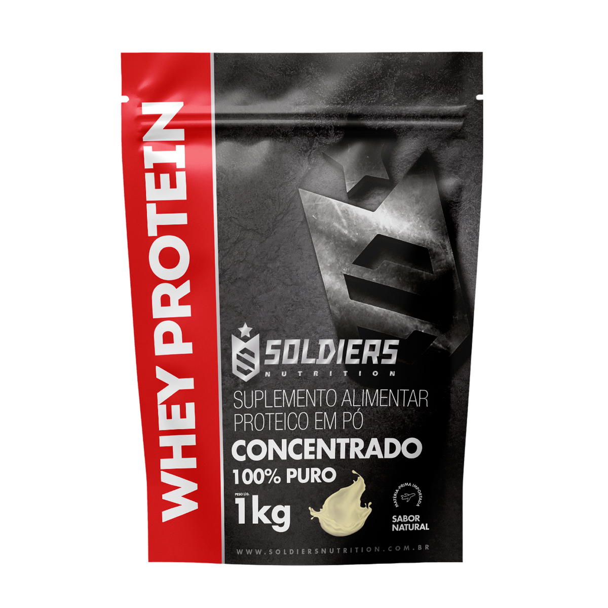 Whey Protein Concentrado - 1kg