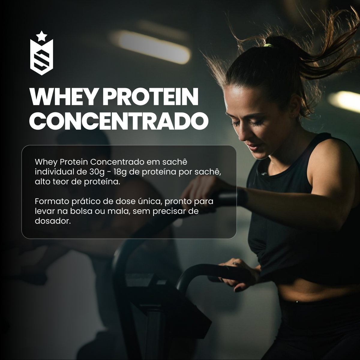 Kit Sachês Whey Protein Concentrado 30g